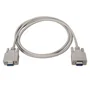 Aisens Cable Serie Null Modem DB9 Hembra - 1,8m Beige